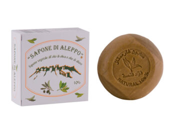 Carone - Sapone di Aleppo - Saponetta Vegetale al 10%