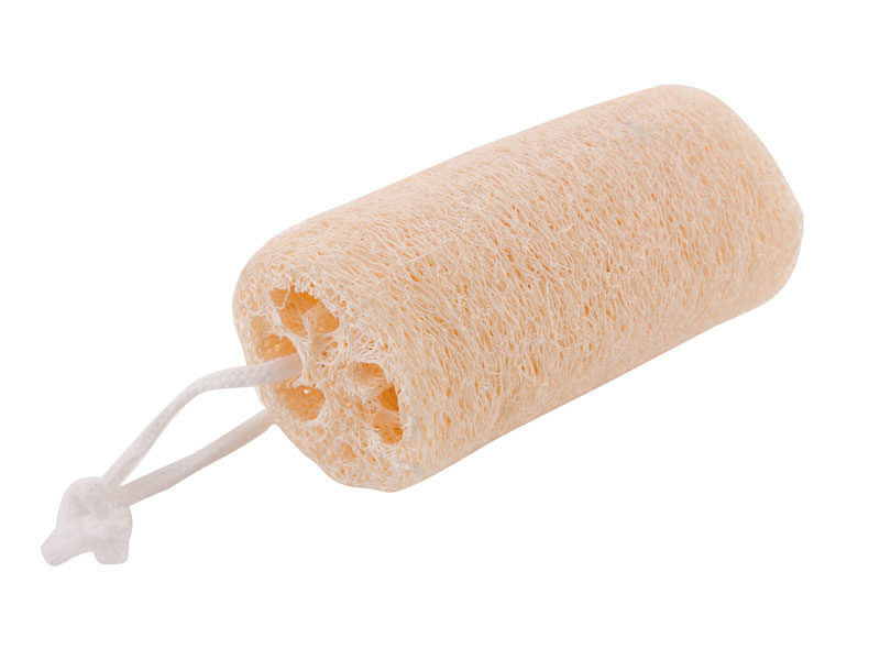 Carone - Sapone di Aleppo - SPUGNA vegetale di LOOFA sagomata in formato spugna – 15 cm circa