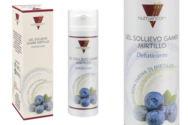 Carone - Nutryancor - GEL SOLLIEVO GAMBE al Mirtillo