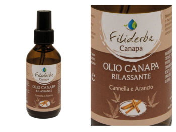 Carone - Filiderba - OLIO di Canapa BIO da Massaggio