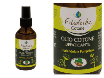 Carone - Filiderba - OLIO di Cotone BIO da Massaggio