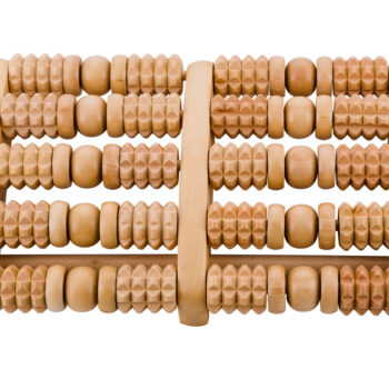 Carone - Sapone di Aleppo - PEDANA in legno verniciato 10 rulli