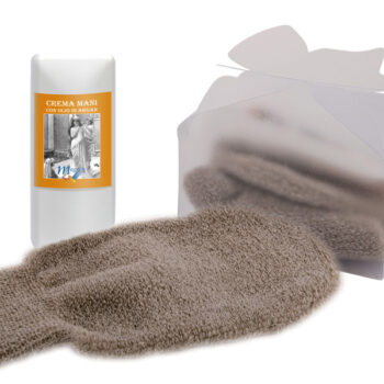 Confezione Regalo “MAGREB ”CREMA MANI 50 ml + GUANTO LINO non sbiancato