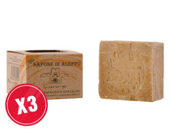 Carone - Sapone di Aleppo multipack 3 pezzi