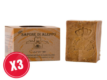 Carone - Sapone di Aleppo multipack 3 pezzi