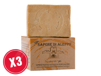 Carone - Sapone di Aleppo multipack 3 pezzi