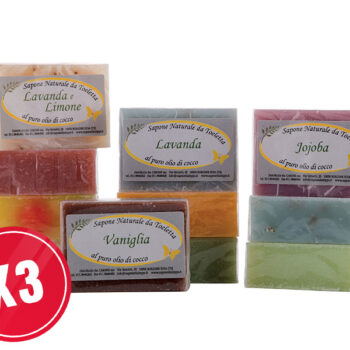 Carone - Sapone di Aleppo multipack 3 pezzi