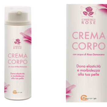 Carone - Il Paese delle Rose - Crema Corpo bio con acqua di rose damascena