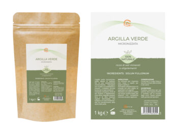 ARGILLA VERDE micronizzata – 1000 g