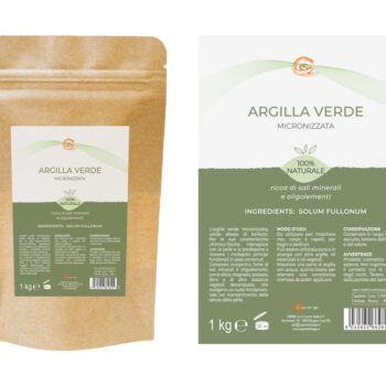 ARGILLA VERDE micronizzata – 1000 g
